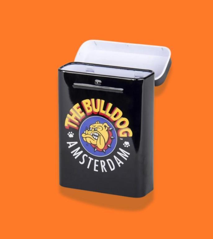 BOX DE METAL THE BULLDOG PRETO