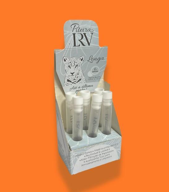 PITEIRA DE VIDRO LRV LONGA 5x80mm