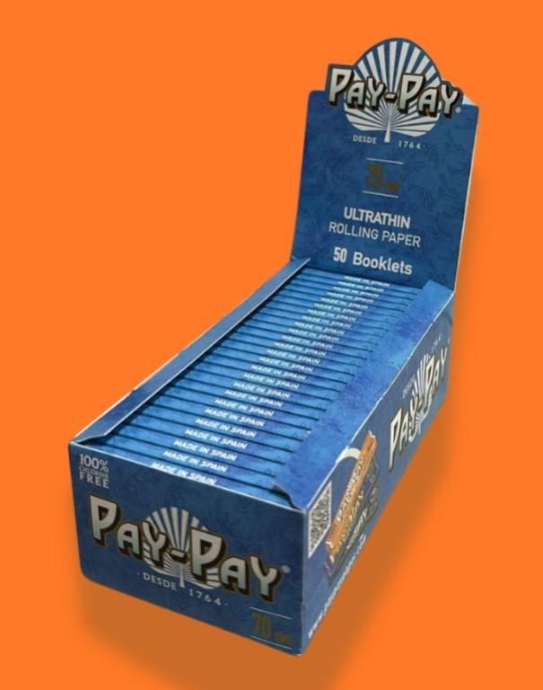 SEDA PAY-PAY AZUL CLARA SINGLE WIDE 70MM