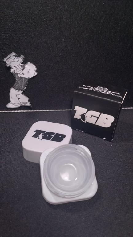 POTE DE VIDRO TGB BRANCO 5ML