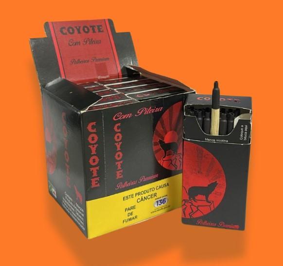 CIGARRO DE PALHA COYOTE COM PITEIRA