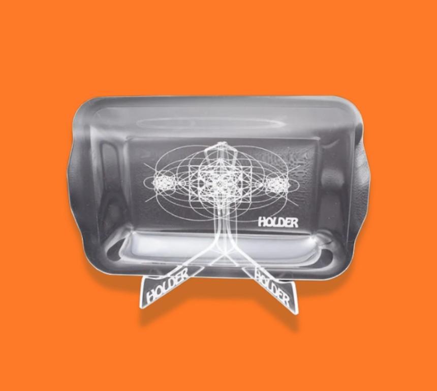 BANDEJA DE ACRILICO HOLDER MEDIA