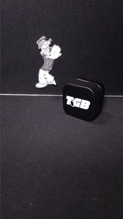 POTE DE VIDRO TGB PRETO 5ML
