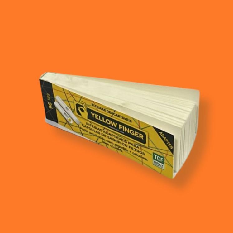 PITEIRA YELLOW FINGER ADAPTER + CELULOSE LARGE