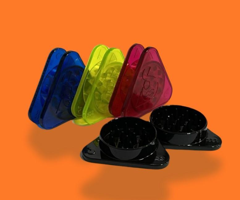 DICHAVADOR DE POLICARBONATO SQUADAFUM POLI TRIANGULAR CORES 2 PARTES