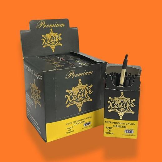 CIGARRO DE PALHA XERIFE PRETO ESPECIAL