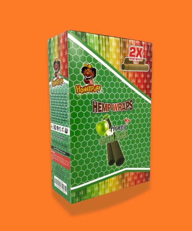 BLUNT HONEYPUFF HEMPWRAPS HONEY VANILLA