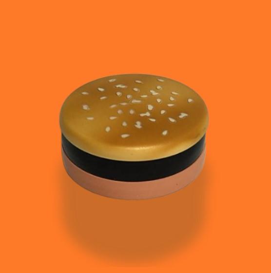 DICHAVADOR DE METAL / ZINCO HAMBURGUER 3 PARTES