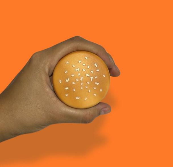 DICHAVADOR DE METAL / ZINCO HAMBURGUER 3 PARTES