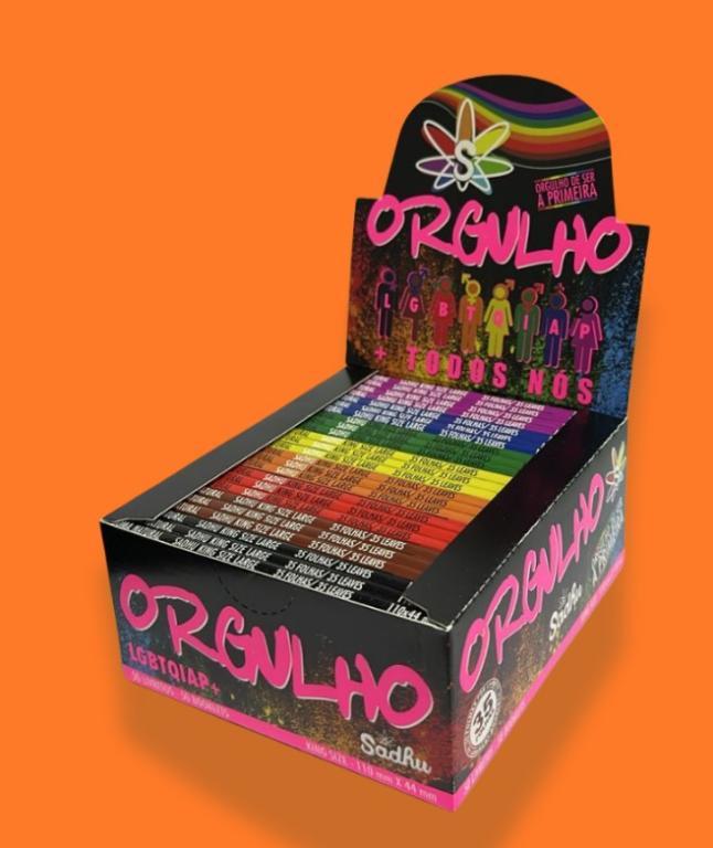 SEDA SADHU ORGULHO LGBTQIAP LARGE KING SIZE 50 LIVRETOS