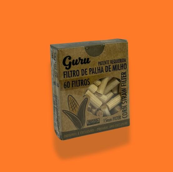 FILTRO DE PALHA GURU STRAW SLIM 5,1x15mm
