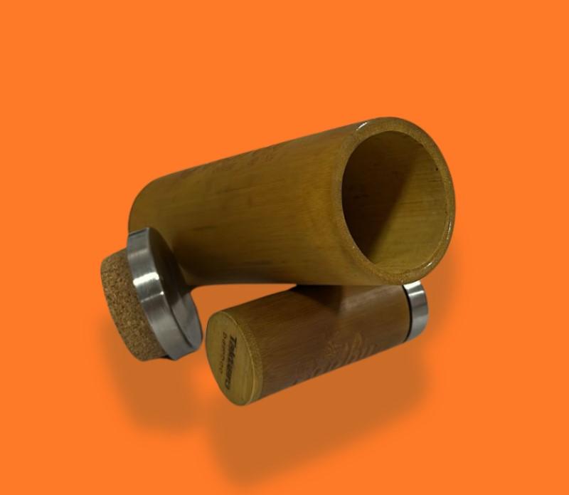 POTE DE BAMBOO SADHU HERMETICO GRANDE