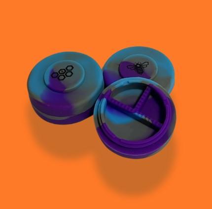 SLICKER DE SILICONE CULTURADAB 3 DIVISÓRIAS 9ML
