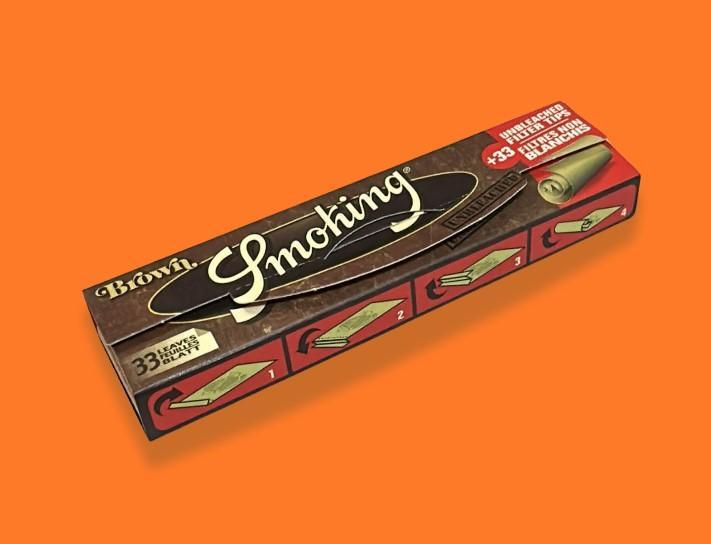 SEDA SMOKING BROWN KING SIZE + TIPS