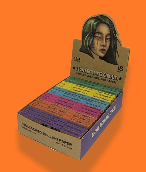 SEDA LION ROLLING CIRCUS UNBLEACHED REGULAR 1/4 18 LIVRETOS