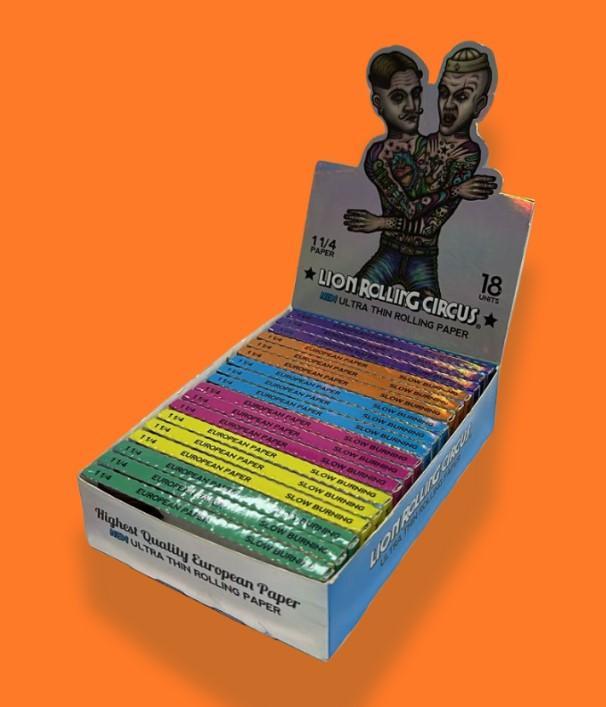 SEDA LION ROLLING CIRCUS SILVER REGULAR 1/4 18 LIVRETOS