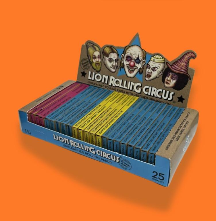 SEDA LION ROLLING CIRCUS UNBLEACHED REGULAR 1/4 25 LIVRETOS