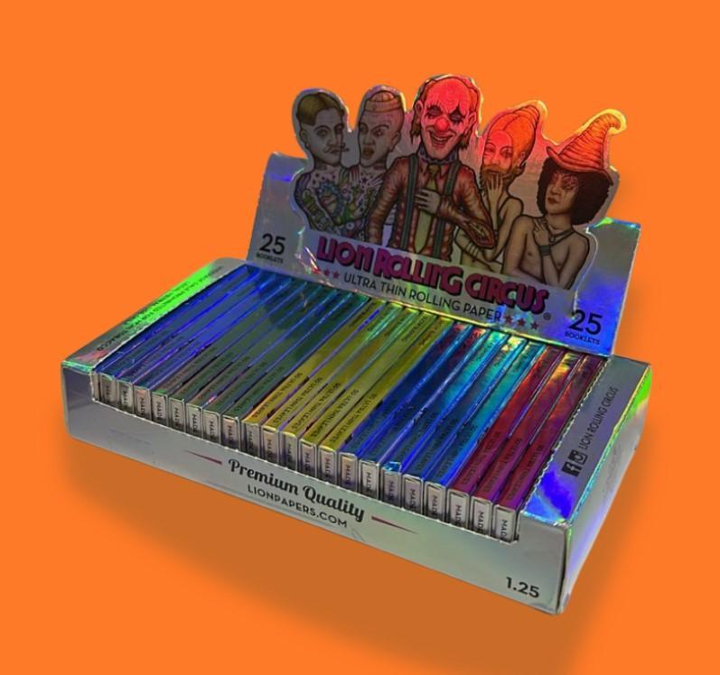 SEDA LION ROLLING CIRCUS SILVER REGULAR 1/4 25 LIVRETOS