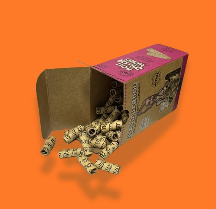 PITEIRA LION ROLLING CIRCUS PRE-ROLLED UNBLEACHED SLIM