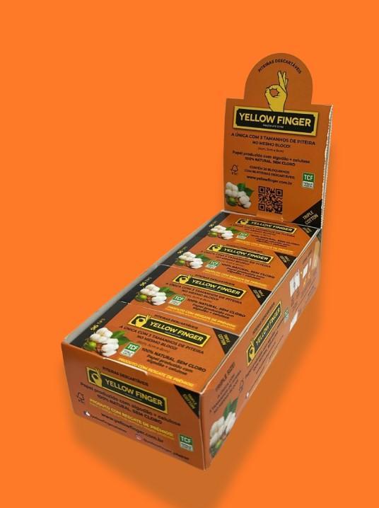 PITEIRA YELLOW FINGER TRIPLE COTTON EXTRA LARGE