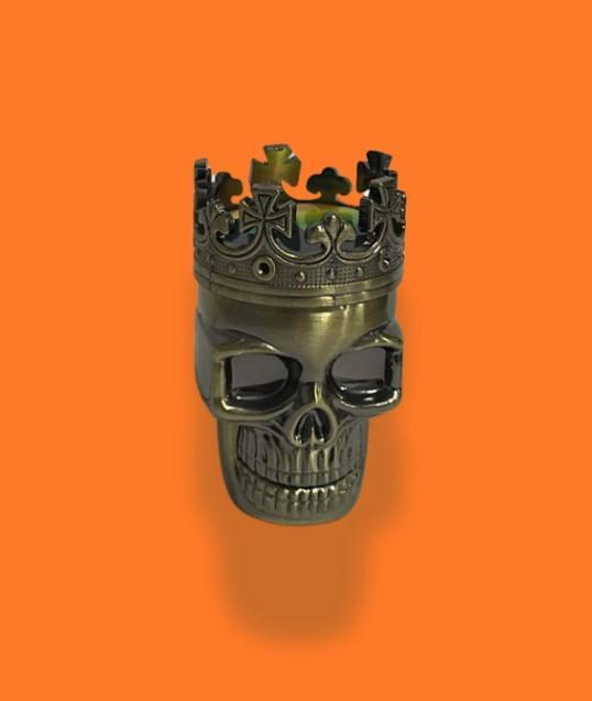 DICHAVADOR DE METAL CAVEIRA 3 PARTES