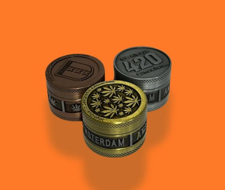 DICHAVADOR DE METAL / ZINCO AMSTERDAM 3 PARTES
