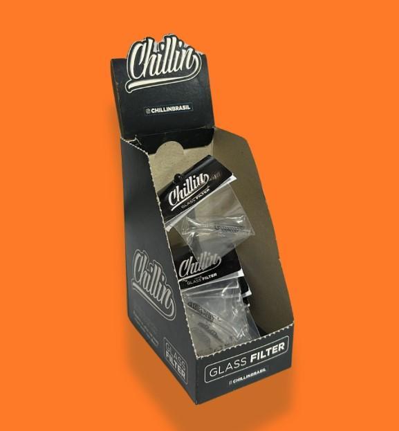 PITEIRA DE VIDRO CHILLIN 5x65mm
