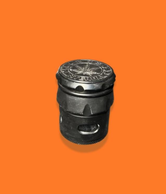 DICHAVADOR DE METAL AMSTERDAM PRETO 5 PARTES