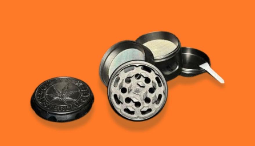 DICHAVADOR DE METAL AMSTERDAM PRETO 5 PARTES