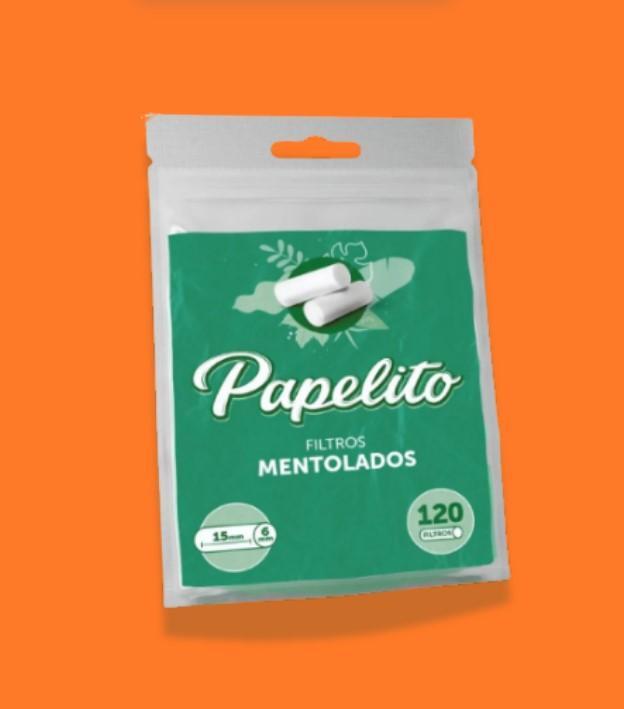 FILTRO PAPELITO MENTA 6x15mm
