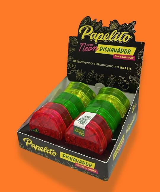 DICHAVADOR DE POLICARBONATO PAPELITO NEON 3 PARTES