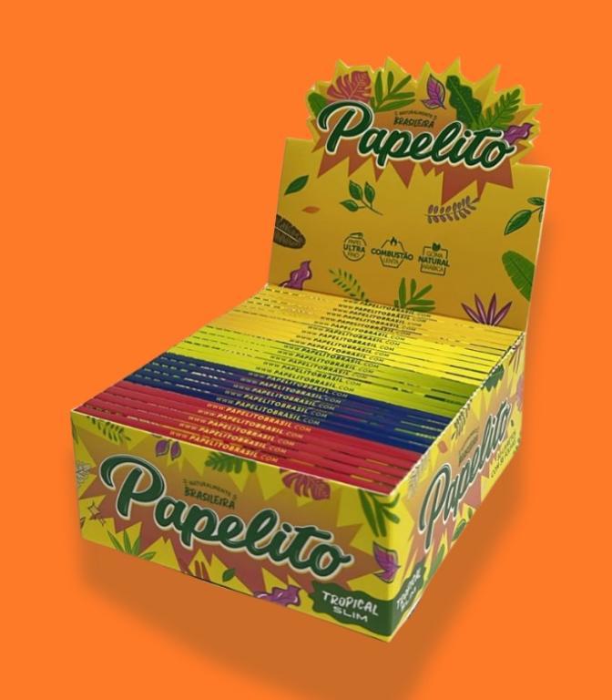 SEDA PAPELITO TROPICAL SLIM KING SIZE