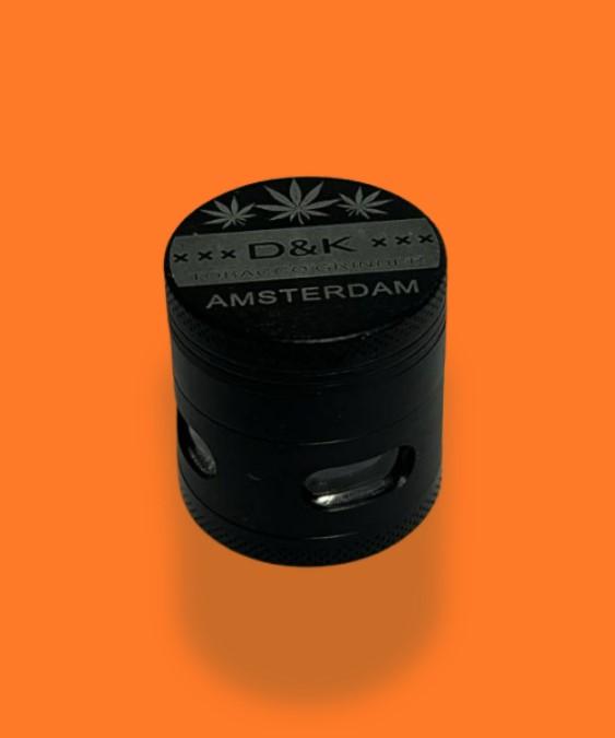 DICHAVADOR DE ZINCO BLACK D&K AMSTERDAM 4 PARTES
