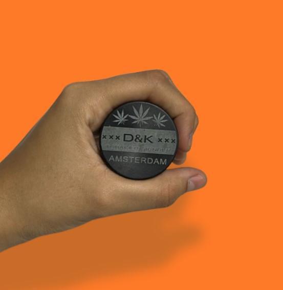 DICHAVADOR DE ZINCO BLACK D&K AMSTERDAM 4 PARTES