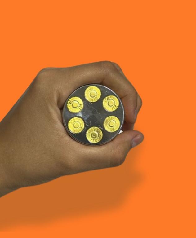 DICHAVADOR DE ZINCO TAMBOR 3 PARTES 45MM