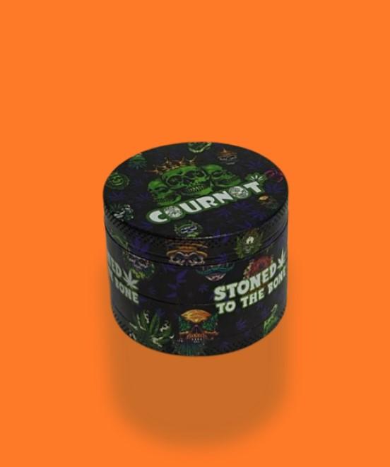 DICHAVADOR DE METAL COURNOT STONED 4 PARTES 50MM