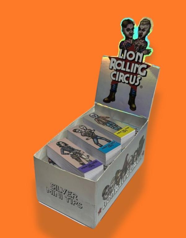 PITEIRA LION ROLLING CIRCUS SILVER MINI SLIM