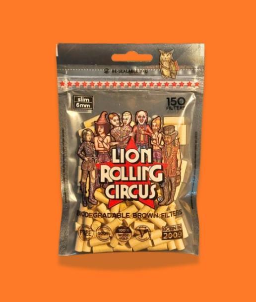 FILTRO LION ROLLING CIRCUS BIODEGRADAVEL SLIM 6x15mm