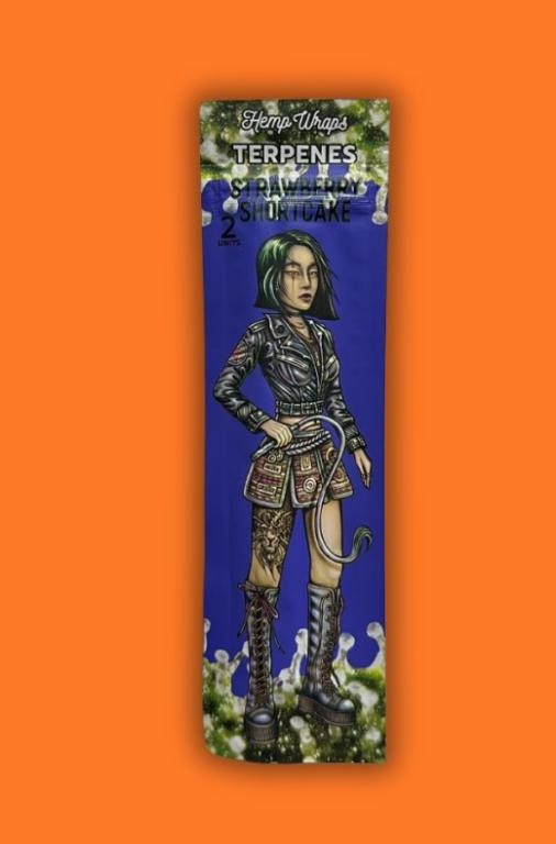 BLUNT LION ROLLING CIRCUS HEMP SABOR TERPENES STRAWBERRY SHORTCAKE
