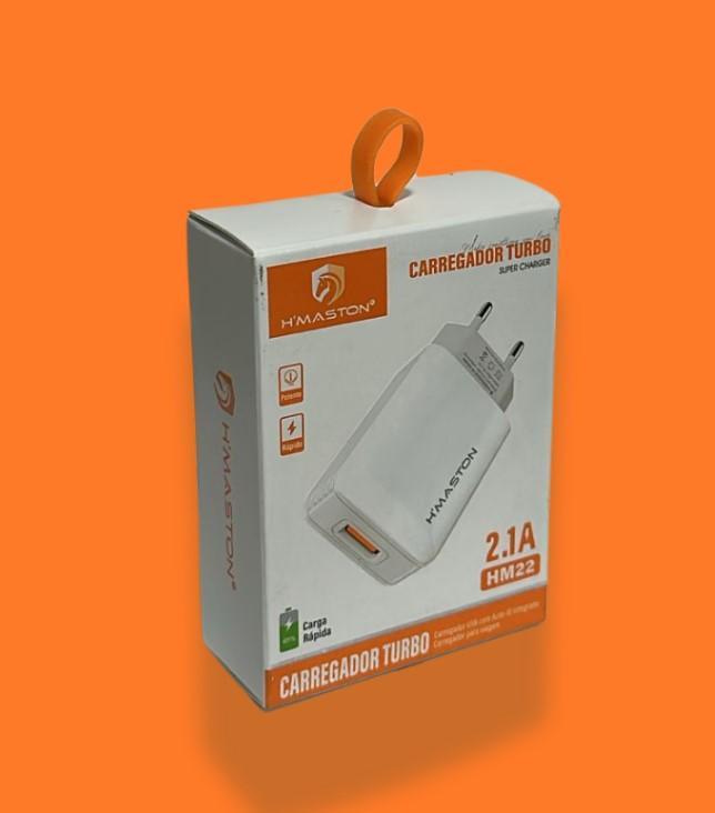 CARREGADOR H'MASTON TURBO HM22 2.1A