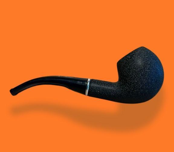 CACHIMBO DE MADEIRA CHUNG FENG TEXTURIZADO PRETO BX115