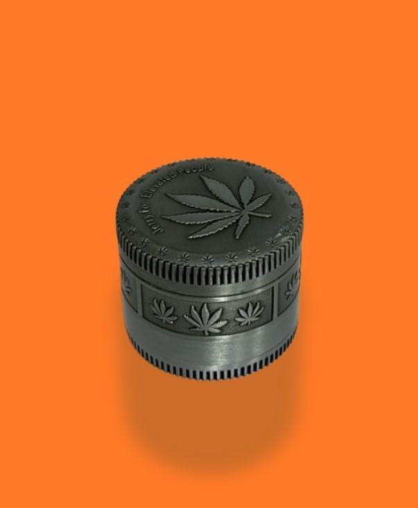 DICHAVADOR DE METAL MOON CUBE FOR CANNABIS 4 PARTES