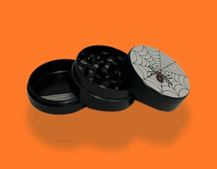 DICHAVADOR DE METAL MOON PRETO E CROMADO SPIDER 3 PARTES