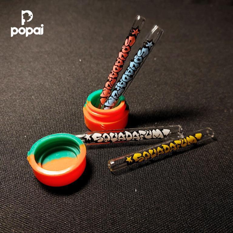 PITEIRA DE VIDRO SQUADAFUM CORES BOCAL ARREDONDADO