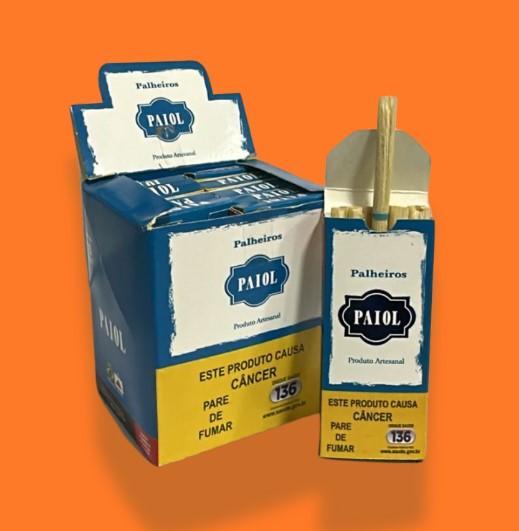 CIGARRO DE PALHA SOUZA PAIOL TRADICIONAL - CARTEIRA COM 10 PALITOS