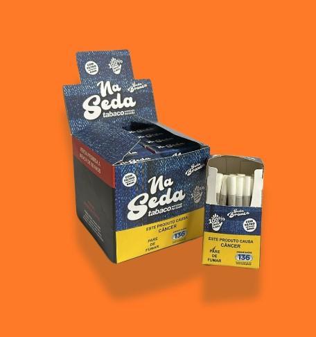 TABACO BOLADO NA SEDA SEDA BRANCA