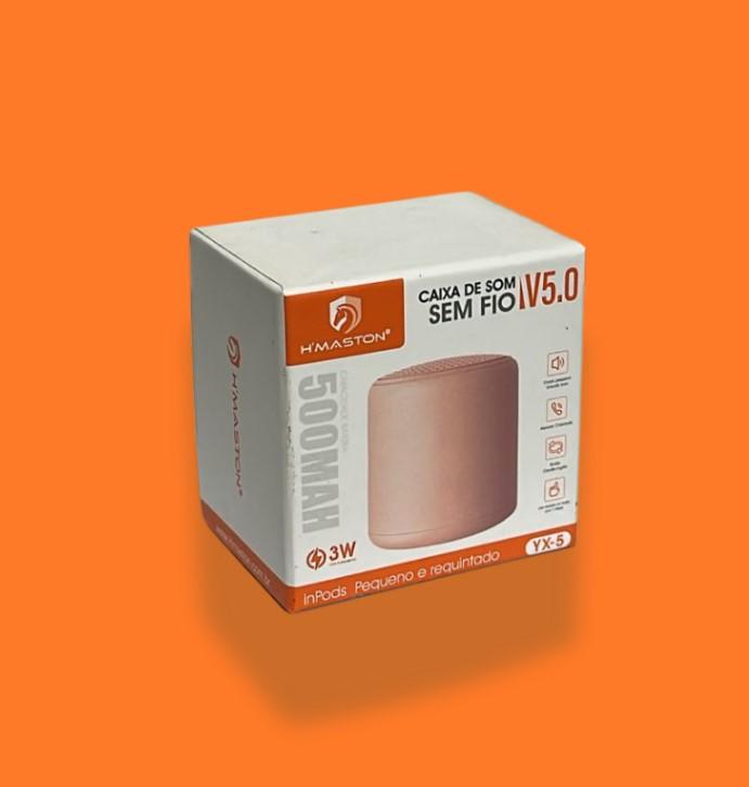 CAIXA DE SOM H'MASTON SEM FIO YX5