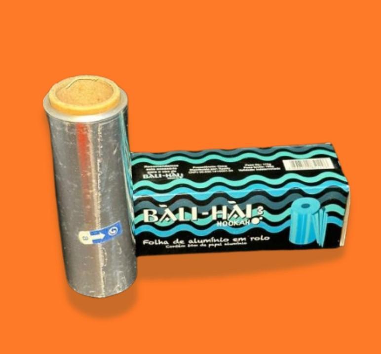 PAPEL  ALUMINIO BALIHAI ROLO C/20 METROS