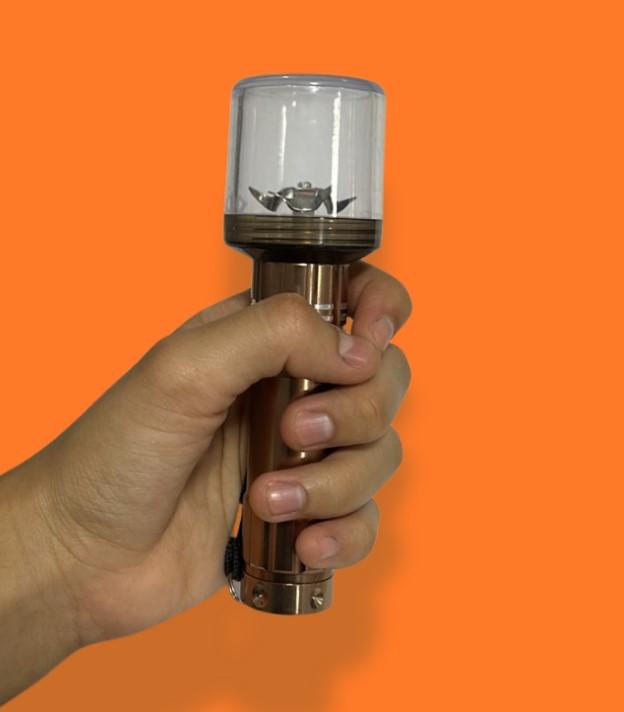 DICHAVADOR DE ALUMINIO LANTERNA ELETRICO CORES
