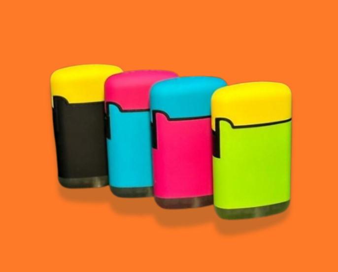 ACENDEDOR ZENGAZ ZL-3B MEGA JET EMB BICOLOR